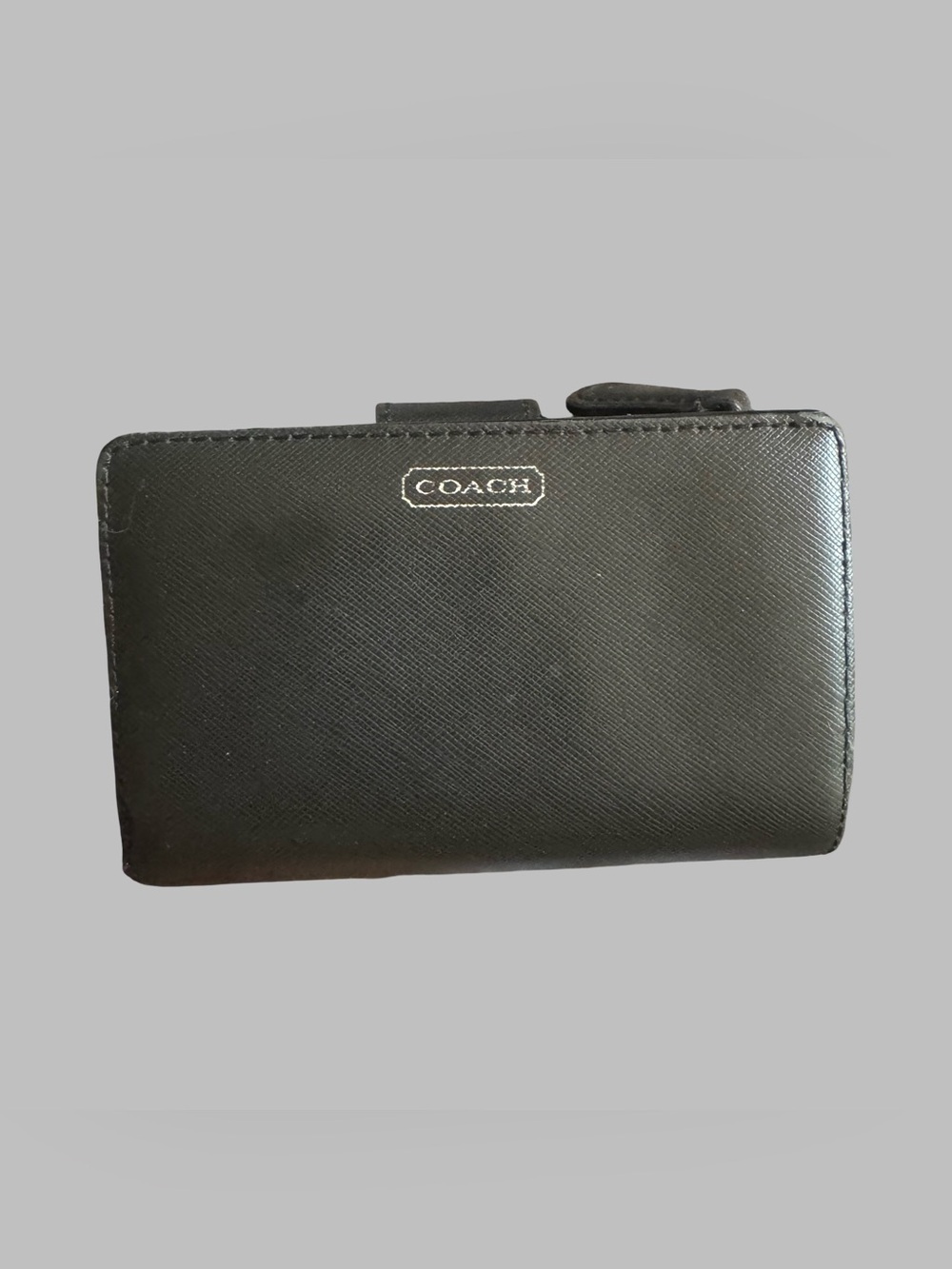COACH Darcy Black Leather Wallet